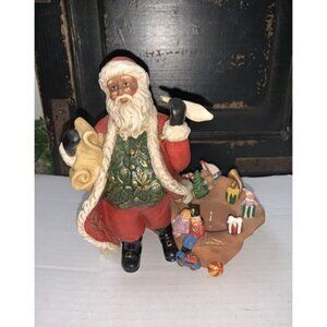 PartyLite Santa Christmas St Nick Toy Sack